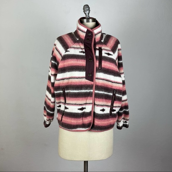 American Eagle Outfitters Jackets & Blazers - American Eagle Aztec Fleece Boxy Jacket